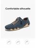 Men's Plus Size Winter Low-Top Casual Octopus Cotton Sneakers