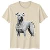 Dogo Argentino Dog Animals Mens TShirt Womens Tee Graphic Top Unisex T-Shirt