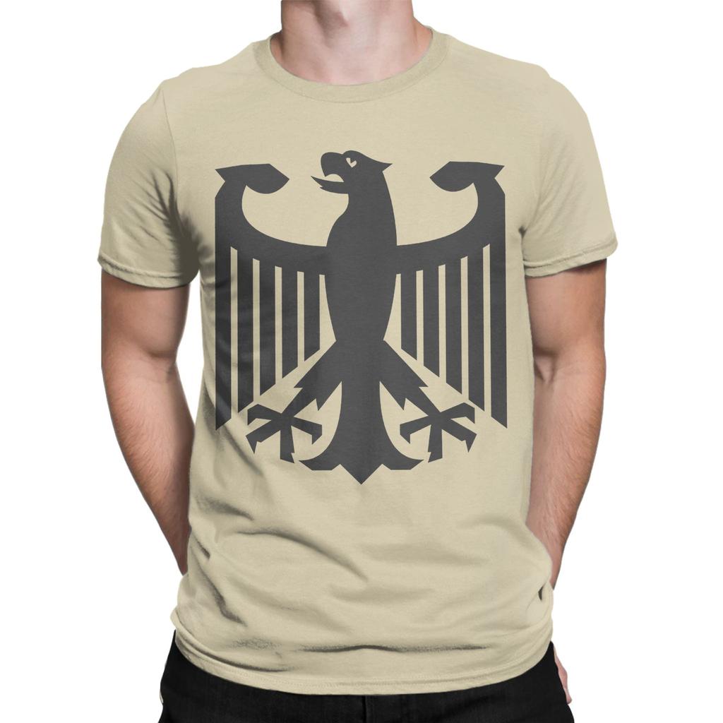 Germany Deutschland German Flag TShirt Men  Funny Cotton Tee Shirt Crew Neck Short Sleeve T Shirts Gift Idea Clothes