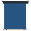 VidaXL Auvent latéral de balcon 140x250 cm Bleu