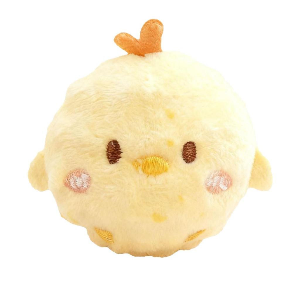 Original Small Dog Spiky Ball Toy: Squeaky, Chewy, Cute Animal Shape Plush for Teething.