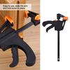 4pcs Durable Bar Clamps 4 Inch Woodworking Clamps Heavy F Clamps  Furniture Making
