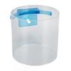 Fish Feeding Ring Raised Sturdy Clear Acrylic Fishes Floating Food Feeder Circle For Fish Tank