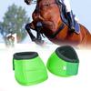 Horse Bell Boots Protective Hoof Boot 1680D Oxford Cloth Quick To Wrap Lightweight Anti Shock Hoof Protection for Everyday Use