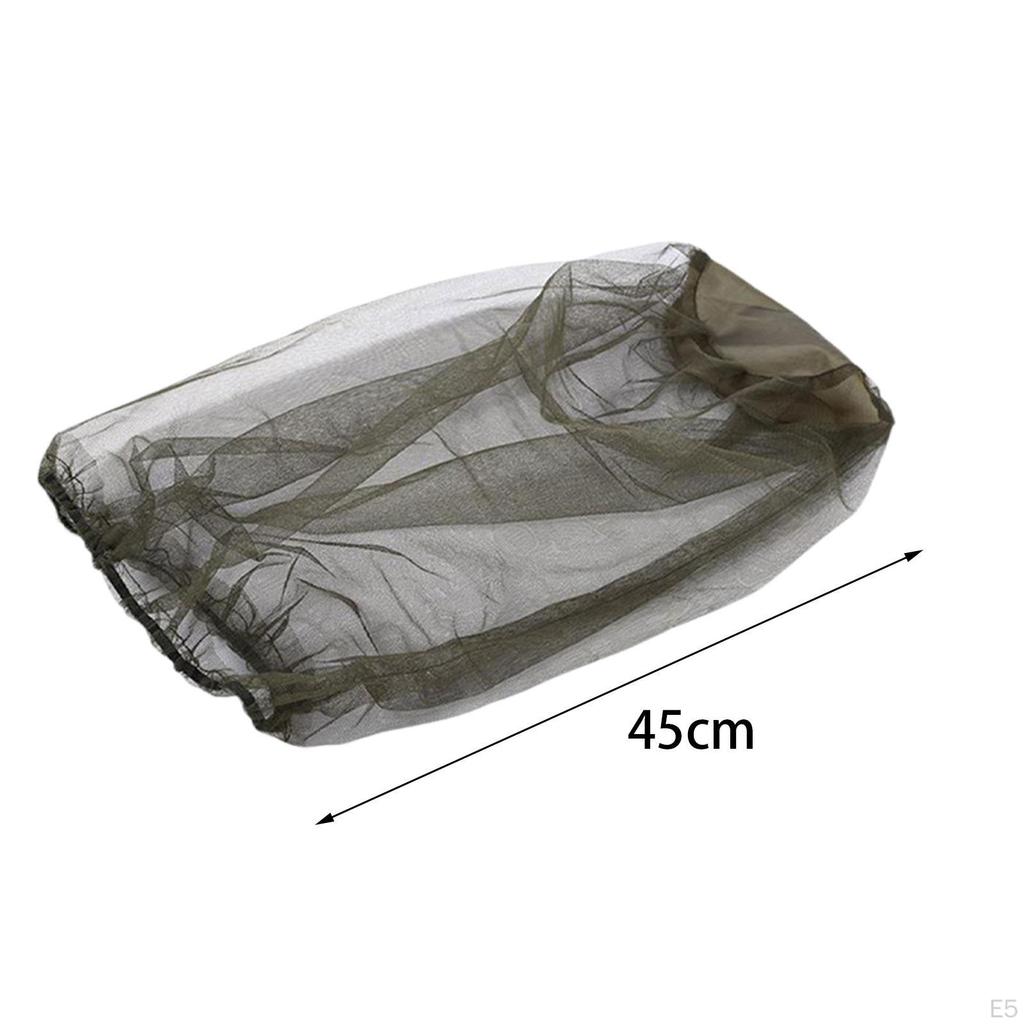 5 Pieces Head Net Cover Comfortable Breathable Fishing Cap for Climbing Hiking