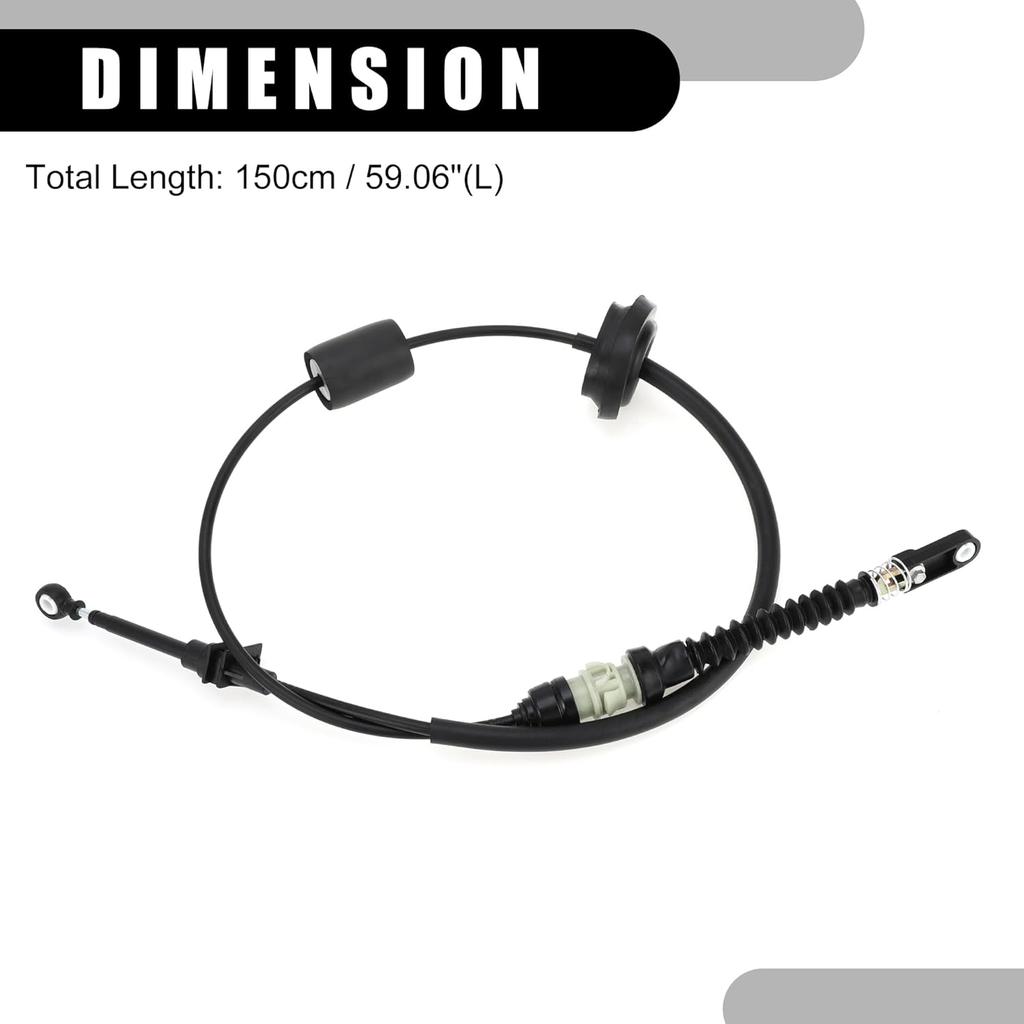 NO.5273214AF Transmission Gear Shift Cable for Chrysler 200 2011-2014 Sebring 2007-2010 for Dodge Avenger 2008-2014 Trans Shifter Cable