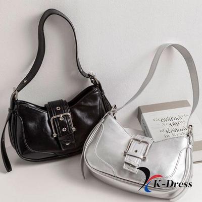 Taška přes rameno s bagetou a očky na přezce (3 barvy) typ spony