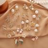 Pearl Mosquito Coil Disc Ear Clips: No-Pierce, Elegant French-Style Earrings for Women