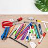 Lovely Wooden Rainbow Pen Container Multi-Compartment Pencil Case Desktop Stationery Organizer For School Office Gifts for Kids