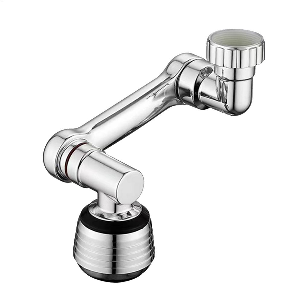 1080-Degree Bathroom Faucet Extender Robotic Arm Faucet Sprayer Universal Rotating Tap Nozzle Multifunctional Faucet Attachment