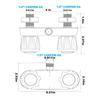 RV Shower Faucet,Shower Valve Diverter,Automobile Direct,Replaces Mobile Travel Camping
