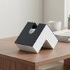 LShaped Tissue Box Modern Minimalist Desktop Napkin Case MultiFunctional Design Corner Holder