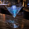 12 Pcs Glowing Ice Cubes Water Activated Color Changing LED Lights Submersible Bar
