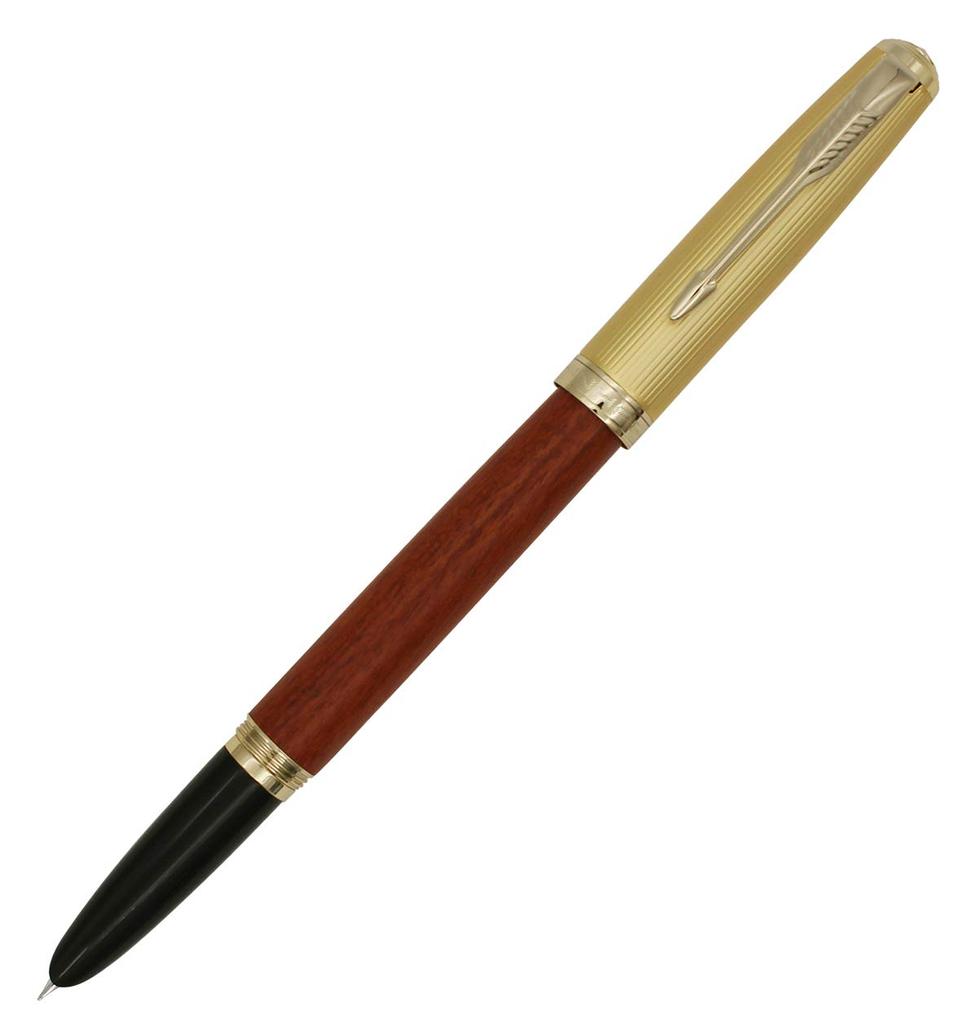 Ranvi Jinhao 85 Fountain Extra Fine Pen, Nib, 0.38mm (Rosewood)