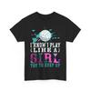 Volleyball Shirt, I Know I Play Like A Girl Try To Keep Up Women Girls Shirt
