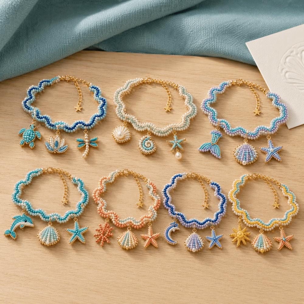 Beginner-Friendly Beaded Bracelet Kit Animal Design DIY Kit Bracelet  Memorial Gift