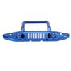 Aluminum Alloy Front Bumper RC Car Upgrade Accessory with LED Light Hole for  Al 1Celsius6 for SCX6 Car