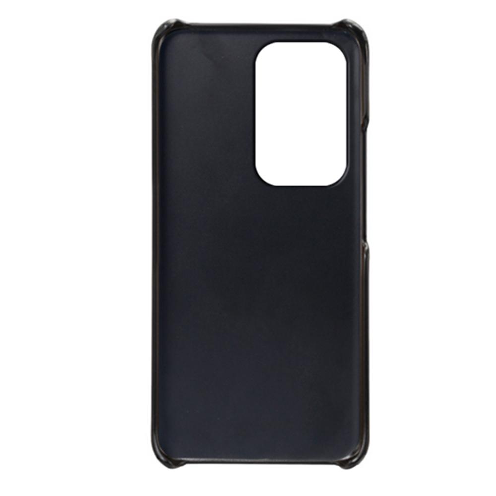 

For Honor 200 Lite Case Dual Card Slots PU Leather+Hard PC Phone Cover Orange