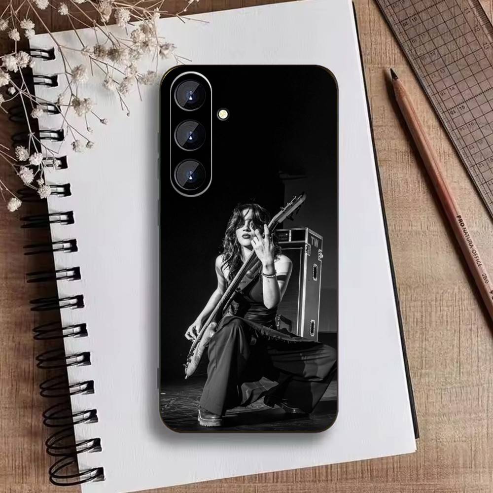 H-The Band W-Warning Phone Case For Samsung Galaxy A73,21,22,32,71,53,52,51,80,5G Soft Black Cover