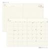 Midori Hibino Notebook 2027 A6 Daily Pink (Starts January 2027)