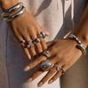 Jiedin European and American Titanium Steel Jewelry Ring Niche Bracelet Does Not Fade Jewelry Stainless Steel Jewelry