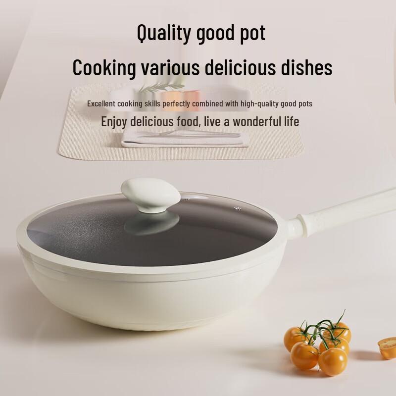 Wenlunshan 32cm Universal Non-stick Frying Wok