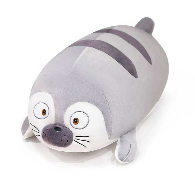 

Плюшевая игрушка тюлень, аквариумное животное, подушка для сна в детской кроватке 40cm/15.75in серый