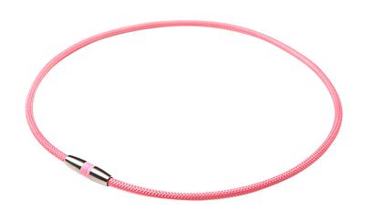 Phiten Necklace RAKUWA Magnetic Titanium Necklace Pink 45cm