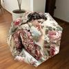 1PC Floral pattern, Victorian dress Umbrella-8-Rib Reinforced, Automatic Open, Lightweight & Durable, Cute Fashion Accessory for Outdoor, Beach, or Ca