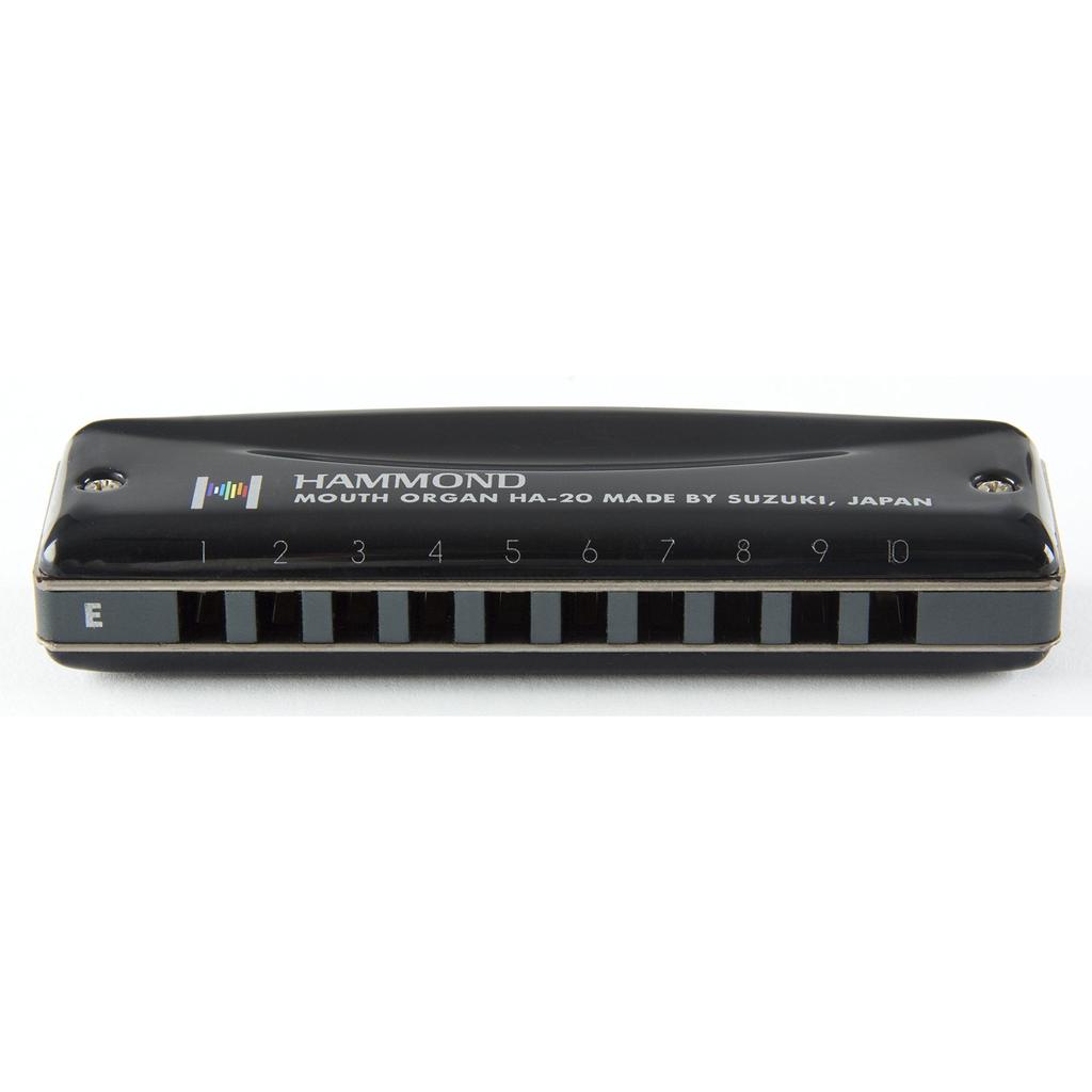 HAMMOND HA-20 10-hole Harmonica In G Key