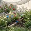Simulierte Schmetterlings-Garten-Blumenarrangement Wald-Dekoration Schmetterlings-Ornament