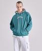 Skull Print Hoodie - Mint Green