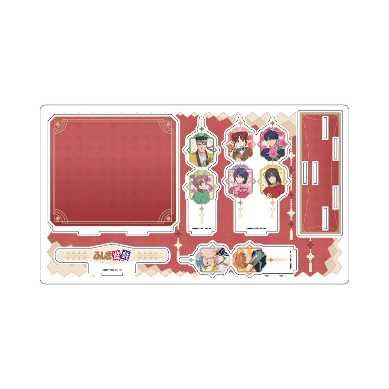 

TV Anime Fushigi Yuugi 01 Group Design Flower Wreath Ver. [Original Illustration] Premium Acrylic Diorama Plate
