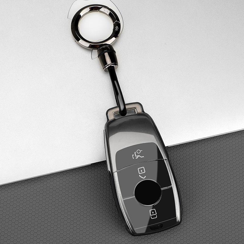 Transparent Tpu For Mercedes Benz C S Glc Eqe Eqs Class W223 X254 V297 V295 W206 S206 X206 Car Key Fob Case Cover Accessories