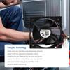 Quiet Operation Refrigerator Fan Motor Replacement Suitable for Multiple Appliances Improved Cooling Performances
