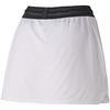 Mizuno Women's Tennis/Badminton Skirt, 72MB1201, Moisture-Wicking, Quick-Drying, White, Size S