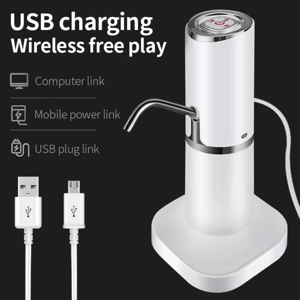 Universal Gallon Bucket Water Pump Silent Drinking Bottle Switch Drinkware Drinking Fountain  Table