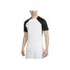 Nike Color Block Pattern Printed Crew Neck Short Sleeve T-Shirt Men Tops White DV9238-101