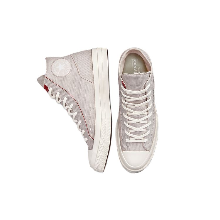 Converse Chuck 70 Tri-Panel High Color Block - Light Silver Pink Clay Unisex Sneakers Egret 172936C