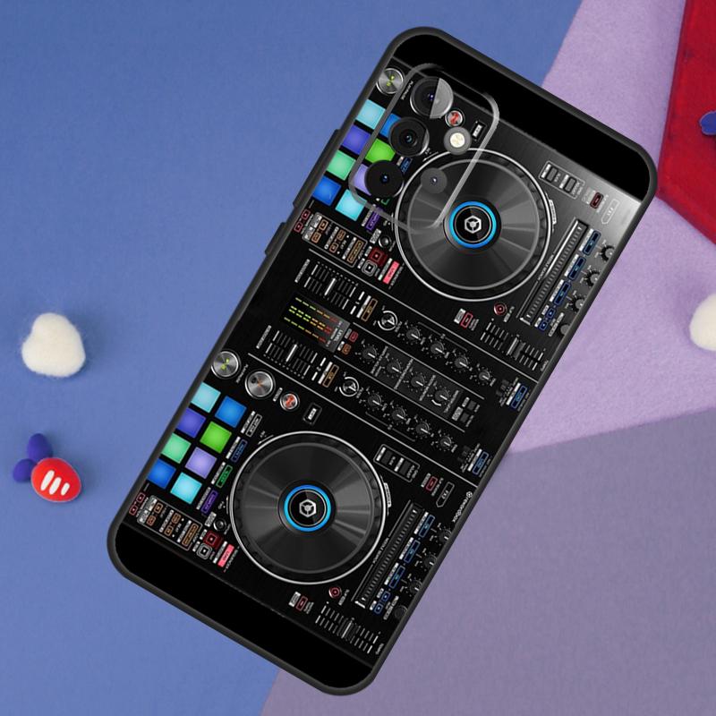 Music DJ Controller Mixer Case For Samsung Galaxy A55 A35 A32 A12 A22 A52 A06 A54 A34 A14 A56 A36 A26 A16 A13 A53 A15