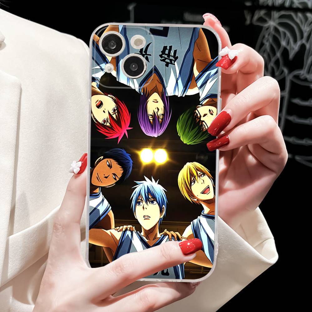 

Kuroko Basketball For IPhone 11 12 13 14 15 16 17 Pro Max Plus Air Transparent Clear Shockproof Case iPhone 14pro max