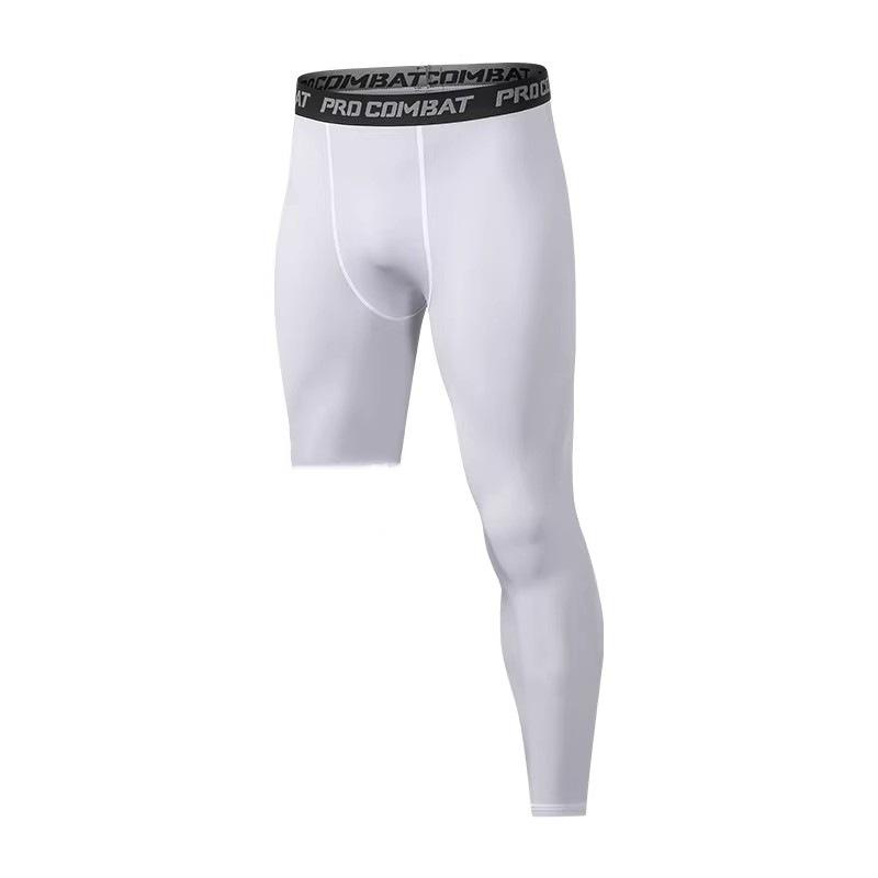 Pánské rychleschnoucí fitness legíny: Sedmibodové běžecké a basketbalové základní kalhoty