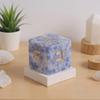 Natural Crystal 6 Sided Round Corner Dices Mult Sided Table Game Dices Math Counting Teaching Tool Mahjong Accessories