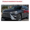 Car handle decorative cover silver For Lexus TX 350 2024-2025