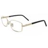 Full Rim Rectangle Gold Smartbuy Collection Ivy 659d Fashion Unisex Eyeglasses