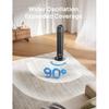 Ventilatore a Torre Silenzioso, Ventilatore Elettrico di Raffreddamento con Velocità 25ft/s con Telecomando