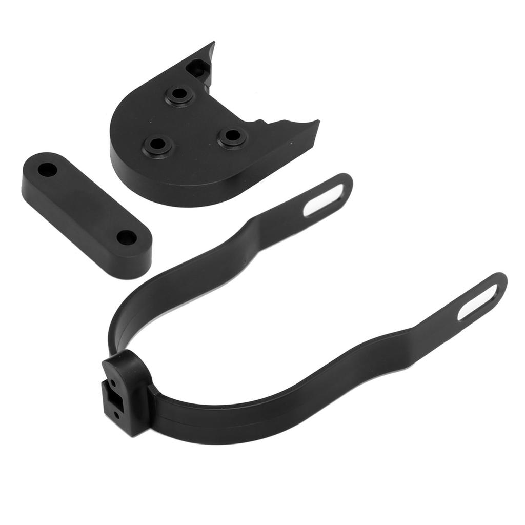 10 Zoll Reifen Hinterradkotflügel Erhöhung Dichtung für M365 Pro Elektroroller Halterungsset Schwarz