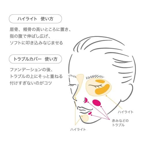 RMK Official RMK Luminous Pen Blush Concealer 02 1.7g (Brush Pen Type Pen Type Concealer Pink Coral Highlight Partial Foundation)