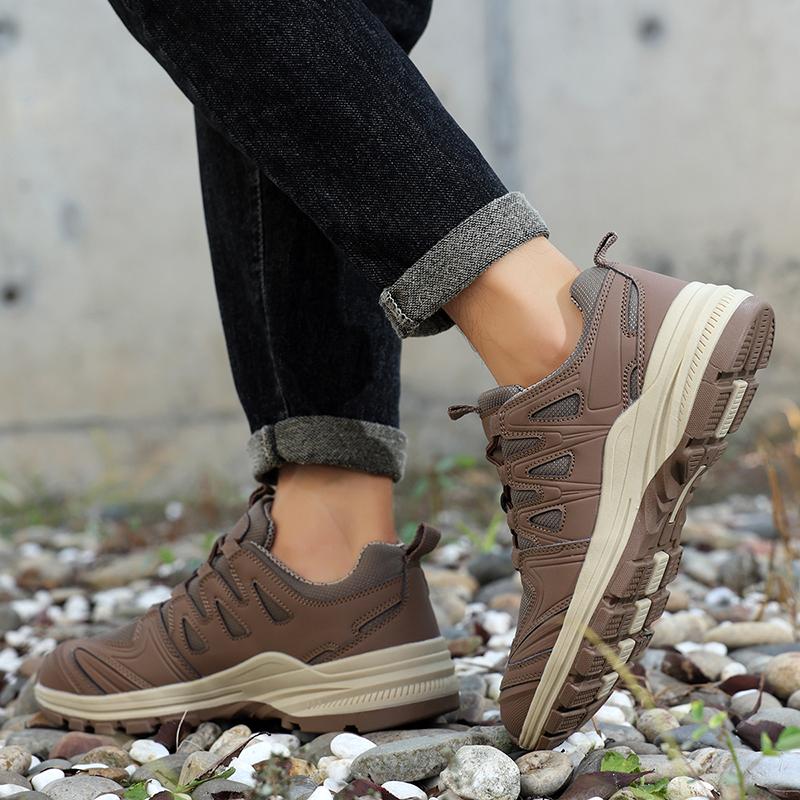 Anti-slip Hiking Shoes for Men Breathable Outdoor Sports Shoes Climbing Trekking Sneakers Anti-collision Big Size 39-48