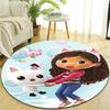 1pc Gaby's Bubble House2 Design Printed Area Round Carpet for Bedroom Living Room Home Decor Rugs Mat Non Slip Mat Rug for Bedside